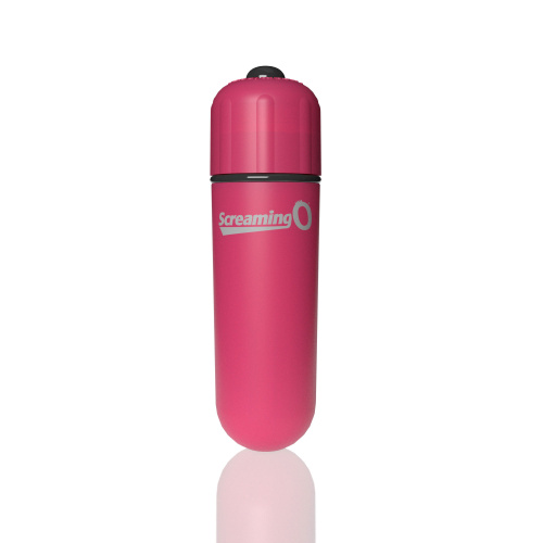 Screaming O 4b - Bullet - Super Powered One Touch  Vibrating Bullet - Strawberry  5