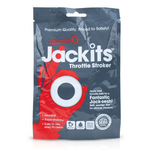 Jackits Throttle Stroker - Clear - Each  3