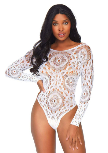 Thong Back Teddy - White - M/l  3