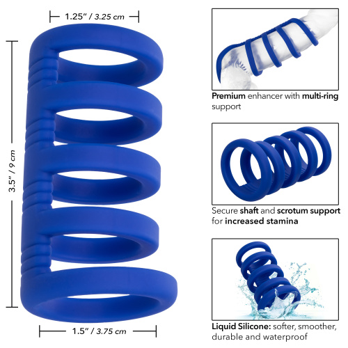 Admiral Xtreme Cock Cage- Blue  5