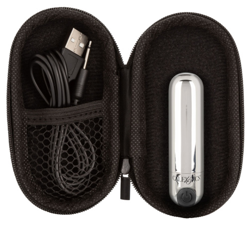 Rechargeable Hideaway Bullet - Silver  4