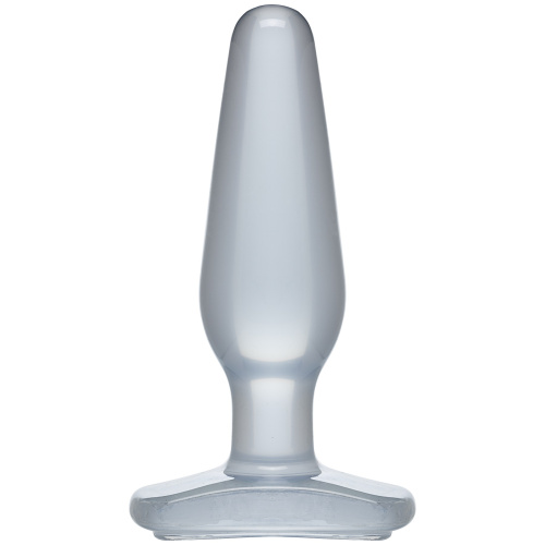 Crystal Jellies Butt Plug - Medium - Clear