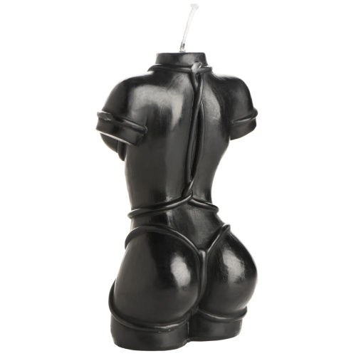 Bound Goddess Drip Candle - Black  2
