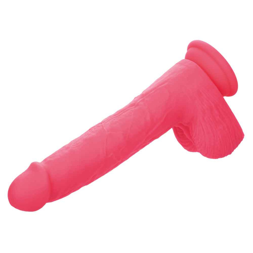 Rechargeable Rumbling and Thrusting Silicone Studs - Pink  3