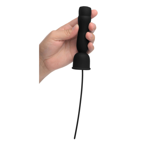 16x Penis Head Teaser With Urethral Sound - Black  3