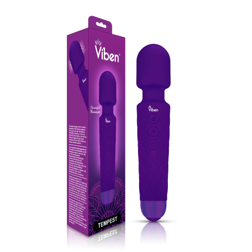 Tempest - Intense Wand Massager - Violet  5