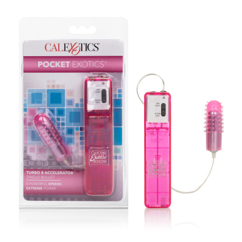 Turbo 8 Accelerator Bullet - Pink  5
