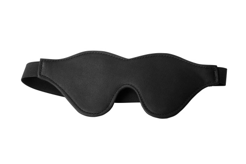 Black Fleece Lined Blindfold  2