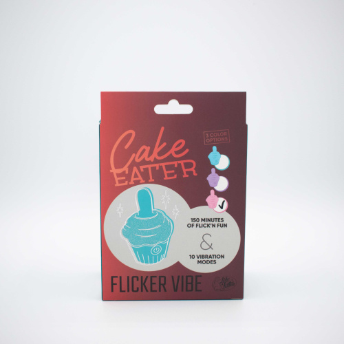 Cake Eater Clit Flicker Stimulator - Pink  4