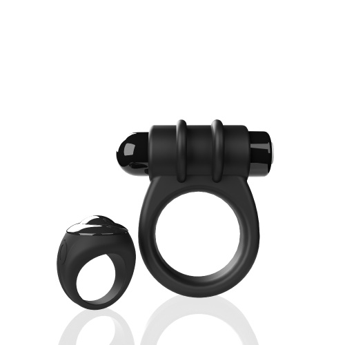 Screaming O Remote Controlled Switch Vibrating  Ring - Black  5