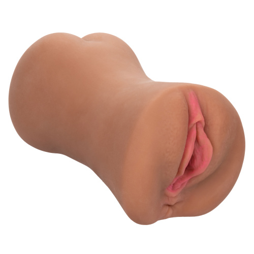 Stroke It Dual Entry Pussy and Ass - Brown  3