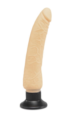 Wall Banger - Vibrating Dildo - Beige  2