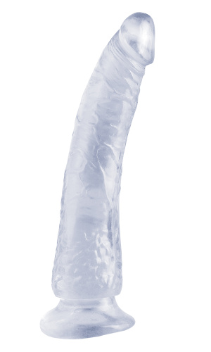 Basix Rubber Works - Slim 7 Inch With Suction Cup - Clear  2