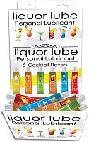 Liquor Lube Assorted Flavors 72 Pcs Display - Display - 6 Cocktail Flavors - 10ml Tubes