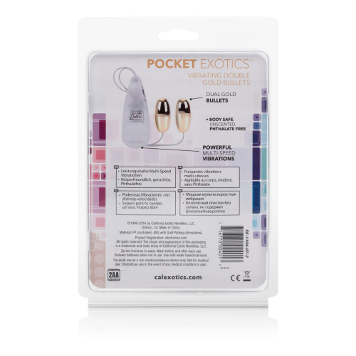 Pocket Exotics Double Gold Bullet  3