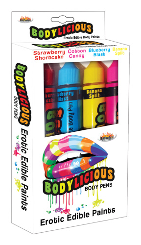 Bodylicious Edible Body Pens - 4pk. - Assorted Flavors  2