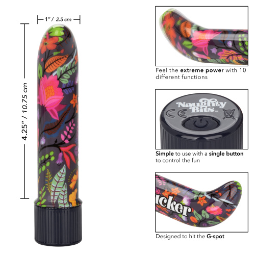 Naughty Bits Lil' Fucker Mini G-Spot Vibrator  5