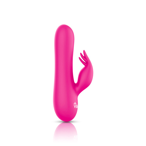 Freyja Mini Triple Ticklers Rabbit Vibe - Hot Pink  4