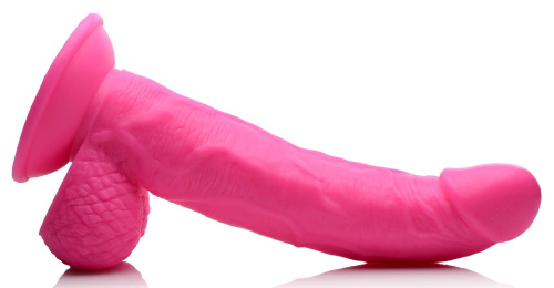 Pop Pecker 7.5 Inch Dildo With Balls - Pink  3