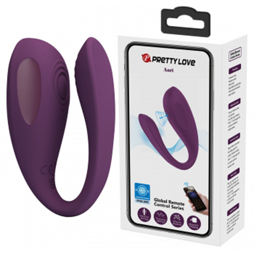 Aari Global App Control Vibrator - Purple  2