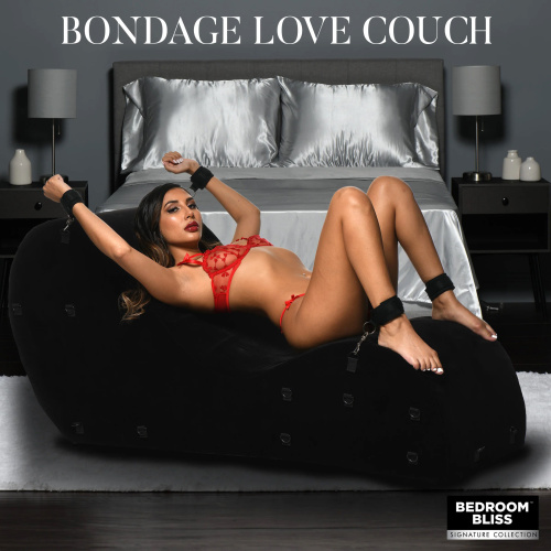 Bondage Love Couch - Black  4