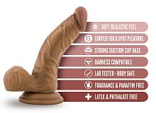 Dr. Skin - Dr. Stephen - 6.5 Inch Dildo With Balls - Tan