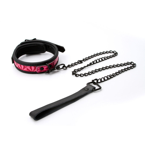Sinful - 1 Inch Collar - Pink  2