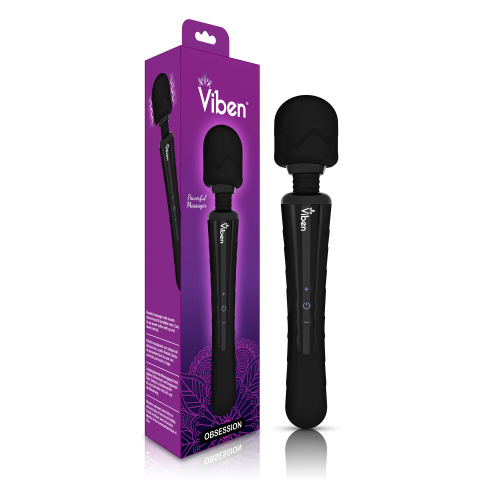 Obsession Wand Massager - Black  4