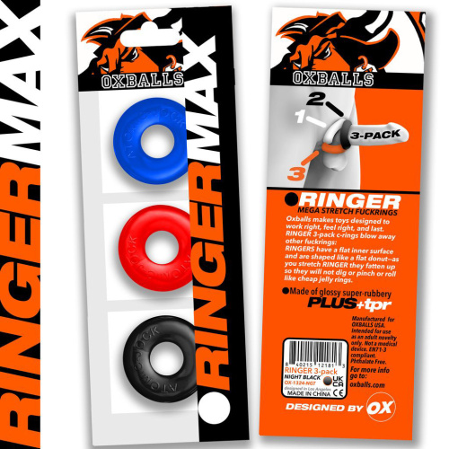 Ringer Max 3-Pack - Multi  3
