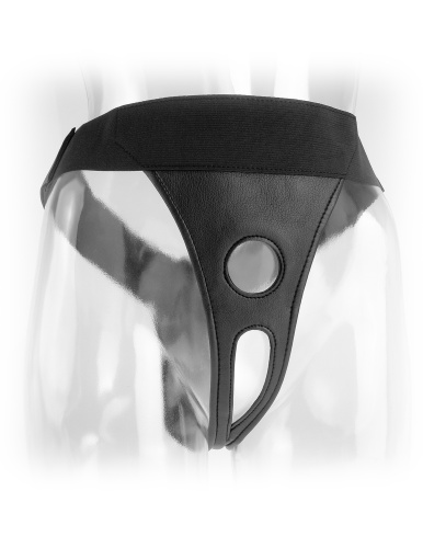 Fetish Fantasy Series Crotchless Harness - Black  2