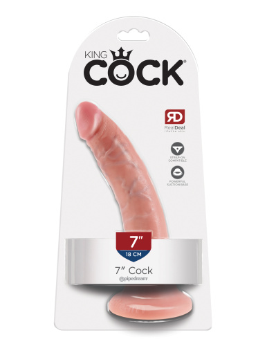King Cock 7-Inch Cock - Flesh  5