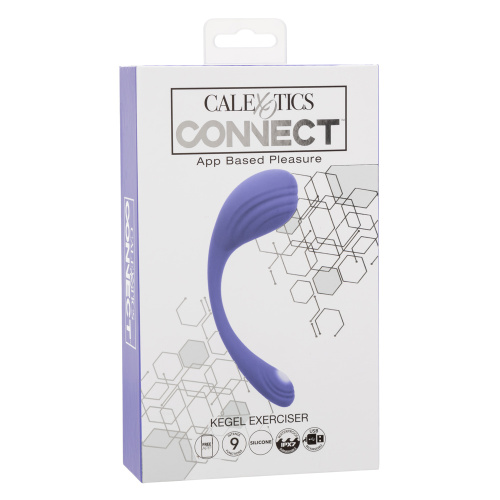 Calexotics Connect Kegel Exerciser - Periwinkle  2