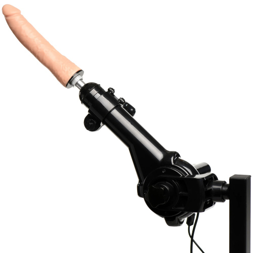 Obedience Bench With Sex Machine - Black  2