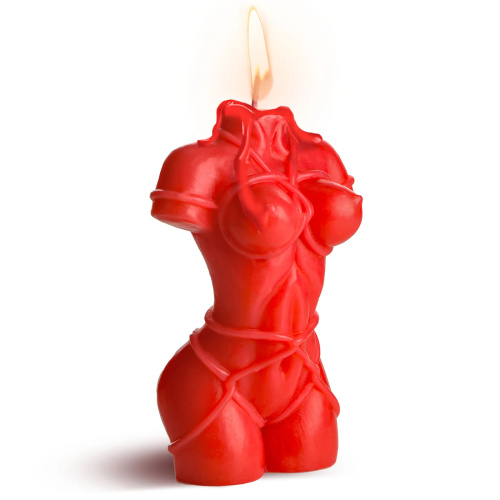 Bound Goddess Drip Candle - Red  3