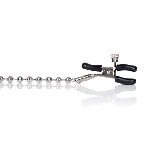 Silver Beaded Nipple Clamps  3