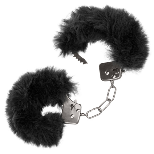 Ultra Fluffy Furry Cuffs - Black  5