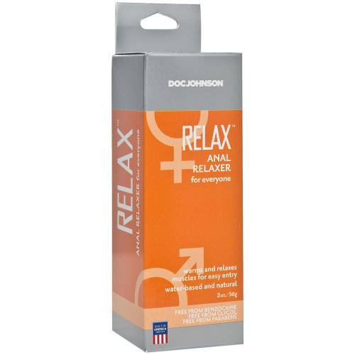 Relax - Anal Relaxer for Everyone - 2 Oz. - Boxed  2