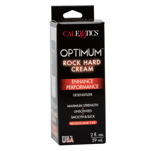 Optimum Rock Hard Cream - 2 Fl. Oz. - Boxed  3