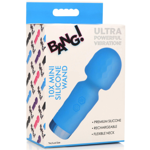 10x Mini Silicone Wand - Blue  5