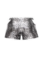 s'naked Pouch Short - Large - Silver/black