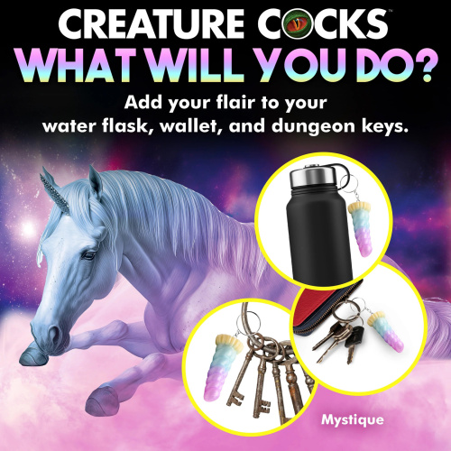 Mystique Unicorn Keychain  3