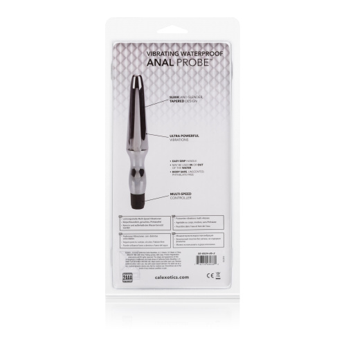 Fujikos Waterproof Anal Probe - Silver  2