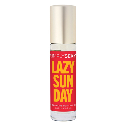 Simply Sexy Pheromone Perfume Oil Lazy Sunday Roll on .34 Oz  3