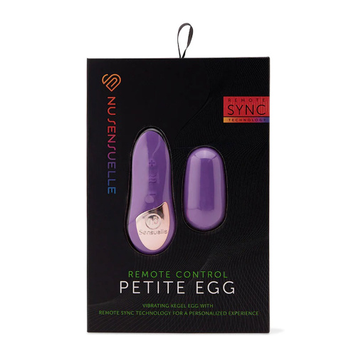 Nu Sensuelle Remote Control Petite Egg - Purple  2
