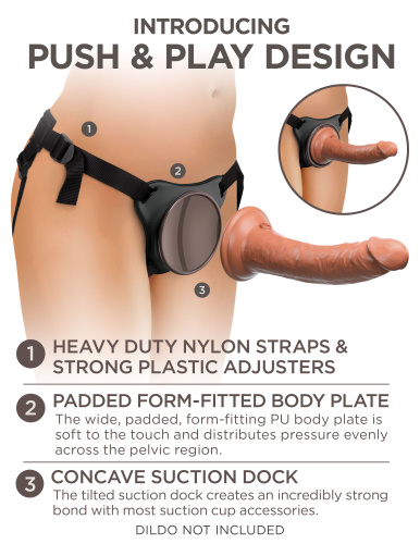 King Cock Elite Comfy Body Dock Strap-on Harness  5