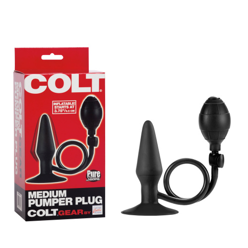Colt Medium Pumper Plug - Black  3