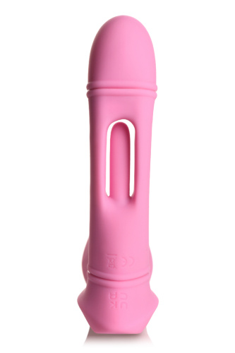 Flickers G-Flick Flicking G-Spot Vibrator With Remote - Pink  3