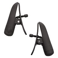 Nipple Play Nipplettes Vibrating Nipple  Clamps - Black