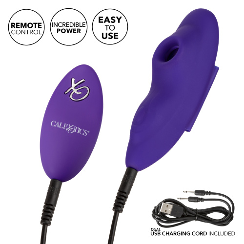 Lock-N-Play Remote Suction Panty Teaser - Purple  2