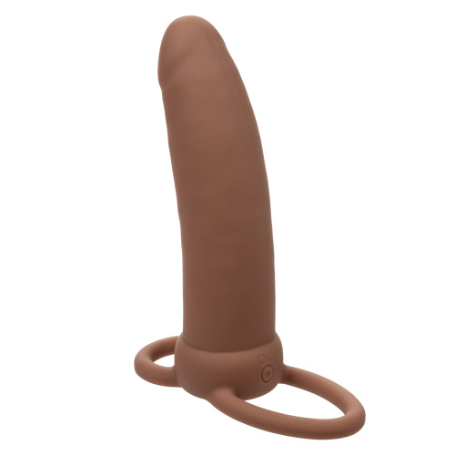 Performance Maxx Rechargeable Thick Dual Penetrator - Brown  5